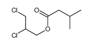 2,3-dichloropropyl 3-methylbutanoate Structure