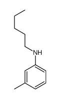 3-methyl-N-pentylaniline Structure