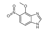 Benzimidazole, 4-methoxy-5-nitro- (7CI) Structure