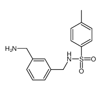 N-[[3-(aminomethyl)phenyl]methyl]-4-methylbenzenesulfonamide Structure