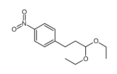 1-(3,3-diethoxypropyl)-4-nitrobenzene结构式