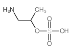 2-Propanol, 1-amino-,2-(hydrogen sulfate) Structure