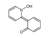 6-(1-hydroxypyridin-2-ylidene)cyclohexa-2,4-dien-1-one结构式