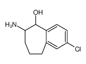 5H-Benzocyclohepten-5-ol, 6-amino-2-chloro-6,7,8,9-tetrahydro Structure