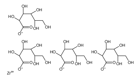 zirconium D-gluconate Structure