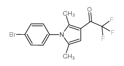 1-[1-(4-BROMOPHENYL)-2,5-DIMETHYL-1H-PYRROL-3-YL]-2,2,2-TRIFLUORO-1-ETHANONE picture