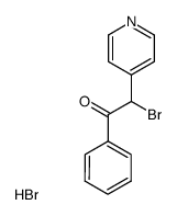 2-brom-2-(4-pyridyl)-1-phenyl-1-ethanon-hydrobromid Structure