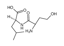 N-Homoseryl-L-leucin Structure