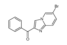 (6-bromoimidazo[1,2-a]pyridin-2-yl)(phenyl)methanone Structure