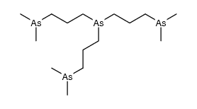 tris-(3-dimethylarsinopropyl)-arsine Structure