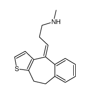 (3E)-3-(4,5-dihydrobenzo[1,2]cyclohepta[3,4-b]thiophen-10-ylidene)-N-methylpropan-1-amine Structure