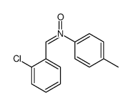 1-(2-chlorophenyl)-N-(4-methylphenyl)methanimine oxide结构式