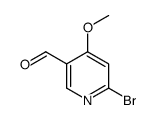 6-溴-4-甲氧基吡啶-3-甲醛结构式