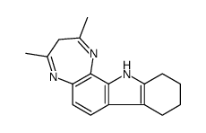 2,4-Dimethyl-3,8,9,10,11,12-hexahydro-(1,4)diazepino(2,3-a)carbazole picture