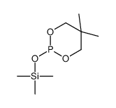 (5,5-dimethyl-1,3,2-dioxaphosphinan-2-yl)oxy-trimethylsilane Structure