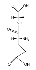 γ-L-Glutamyl-D-alanin Structure