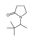 1-(3,3-dimethylbutan-2-yl)pyrrolidin-2-one结构式