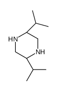 Piperazine, 2,5-bis(1-methylethyl)-, trans- (9CI) structure