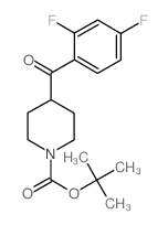 tert-Butyl 4-(2,4-difluorobenzoyl)piperidin-1-carboxylate picture