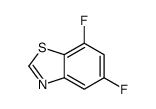 5,7-Difluoro-1,3-benzothiazole structure