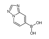 [1,2,4]三唑并[1,5-a]吡啶-7-硼酸结构式