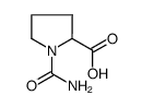 Proline, 1-(aminocarbonyl)- (9CI) picture