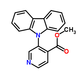 Methyl 3-(9H-carbazol-9-yl)isonicotinate Structure