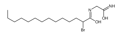 2-Bromo-myristoyl-glycinamide structure