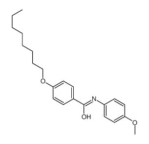 N-(4-methoxyphenyl)-4-octoxybenzamide结构式