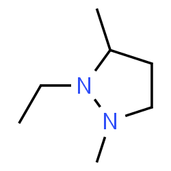 Pyrazolidine, 2-ethyl-1,3-dimethyl- (9CI) Structure