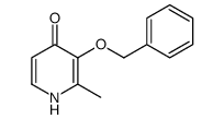 3-Benzyloxy-2-Methyl-pyridin-4-ol Structure