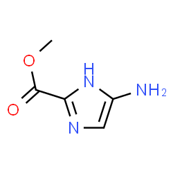 1H-Imidazole-2-carboxylic acid, 5-amino-, methyl ester Structure