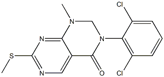 3-(2,6-dichlorophenyl)-1-methyl-7-(methylsulfanyl)-1H,2H,3H,4H-pyrimido[4,5-d][1,3]diazin-4-one图片