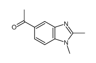 Ketone, 1,2-dimethyl-5-benzimidazolyl methyl (8CI)结构式