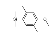 (4-methoxy-2,5-dimethylphenyl)-trimethylsilane结构式