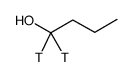 butanol, n-[1-3h] Structure