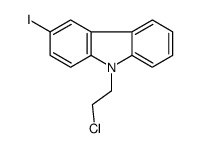 9-(2-chloroethyl)-3-iodocarbazole Structure