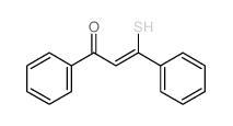 2-Propen-1-one,3-mercapto-1,3-diphenyl- structure