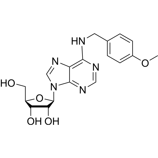 para-TOPOLIN RIBOSIDE(pTR)结构式