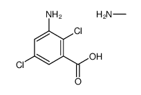 chloramben-methylammonium Structure