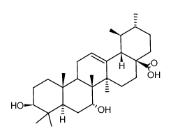 3β,7α-Dihydroxyurs-12-en-28-oic acid picture