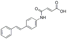 3-(4-STYRYL-PHENYLCARBAMOYL)-ACRYLIC ACID结构式