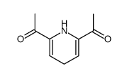 Ethanone, 1,1-(1,4-dihydro-2,6-pyridinediyl)bis- (9CI) structure