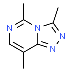 1,2,4-Triazolo[4,3-c]pyrimidine,3,5,8-trimethyl-(9CI) structure