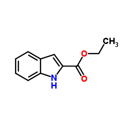 Ethyl indole-2-carboxylate Structure