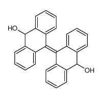 10-(10-hydroxy-10H-anthracen-9-ylidene)-9H-anthracen-9-ol结构式