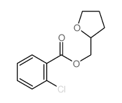 oxolan-2-ylmethyl 2-chlorobenzoate structure