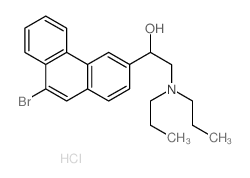 1-(9-bromophenanthren-3-yl)-2-(dipropylamino)ethanol Structure