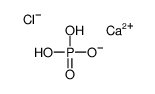 calcium,dihydrogen phosphate,chloride Structure