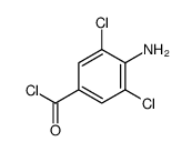 4-amino-3,5-dichlorobenzoyl chloride Structure